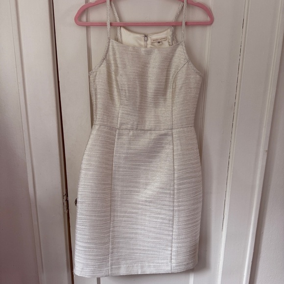 Paper Crown Dresses & Skirts - Paper Crown Anthropologie Ivory Sheath Dress Size 6 Excellent Condition